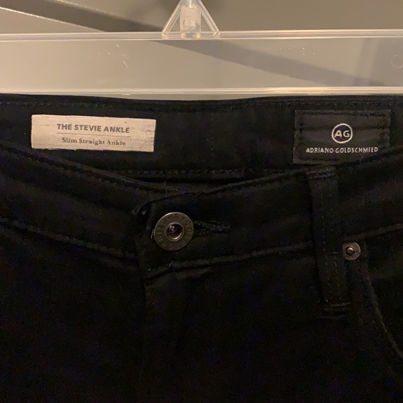 AG Adriano Goldschmied The Stevie Ankle Slim Straight Ankle Size 28R Regular - Picture 2 of 4